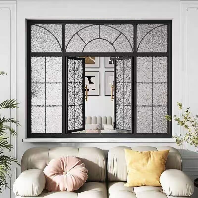 French-Style Interior Partition Windows, Wrought Iron Windows for Living Room and Bedroom, Skylight Windows, Stainless Steel Floor-To-Ceiling Windows, Glass Casement Windows French-Style Interior Partition Windows, Wrought Iron Windows for Living Room and Bedroom, Skylight Windows, Stainless Steel Floor-To-Ceiling Windows, Glass Casement Windows