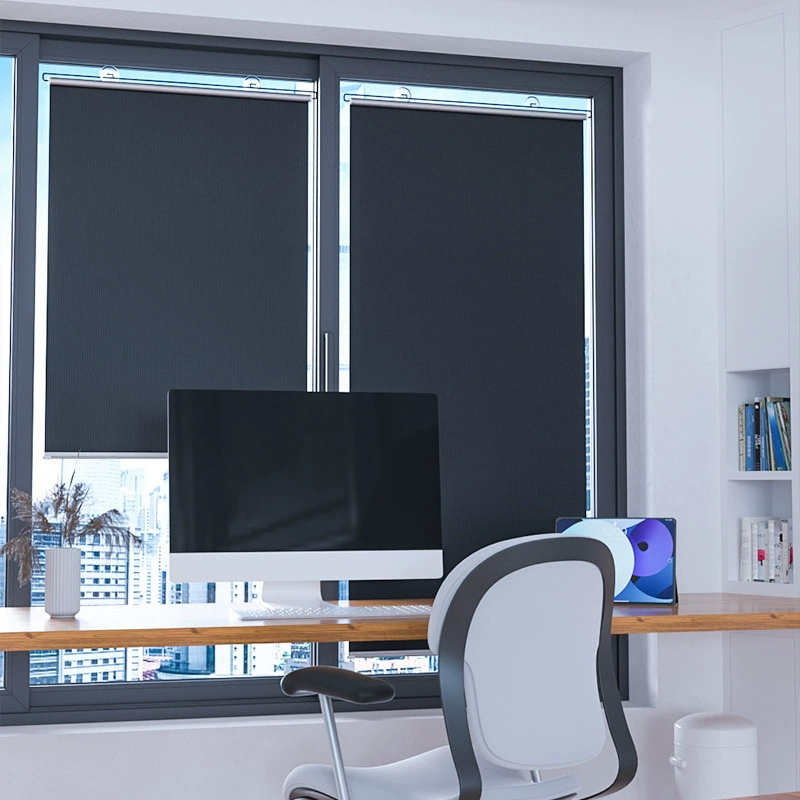 Проходные балконные присоски солнцезащитные занавески для спальни изолированные телескопические рольставни для домашнего офиса телескопические солнцезащитные занавески