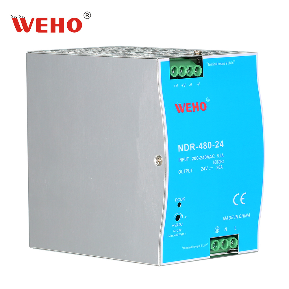 ΰ��NDR-480-24���ʵ��쿪�ص�Դ��е�豸������24V20Aֱ����Դ