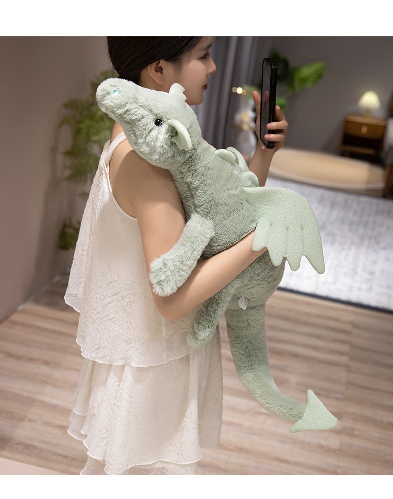 Regenbogen Drachen Kuscheltier Für Kinder Als Geschenk_voghion.com