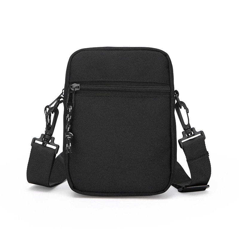 Mini bolso pequeño para hombre, bolso de mensajero de un solo hombro, bolso para teléfono móvil en el pecho, marca de moda casual, mochila deportiva ligera, bolso pequeño