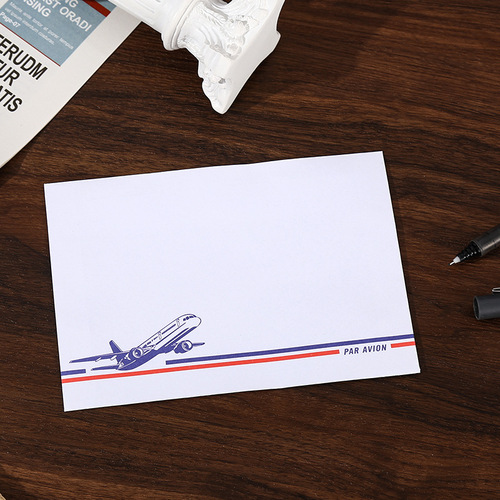 International envelope with cross-border air mail blank international aviation printing and making vintage self-adhesive sealed letter