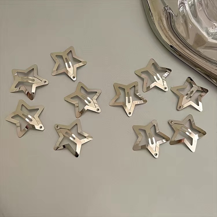 Mayorista de clips de cabello de estrellas de color niñas lindas clips de frangeo lateral clip de cabello rotos clip de cabello de niña roja corazón bb clip de cabello image 55