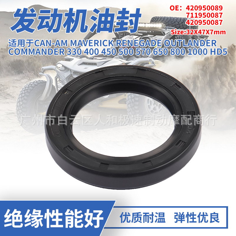 Pangbadi Gearbox Oil Seal for Bombardier Maverick Renegade Outlander 800 ATV (Oil seal)