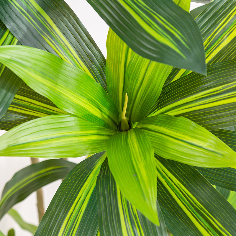 Simulación de plantas verdes, plantas en macetas de madera brasileña, decoración de interiores para el hogar, adornos de plantas, árboles artificiales, bonsáis de suelo de hierro brasileño