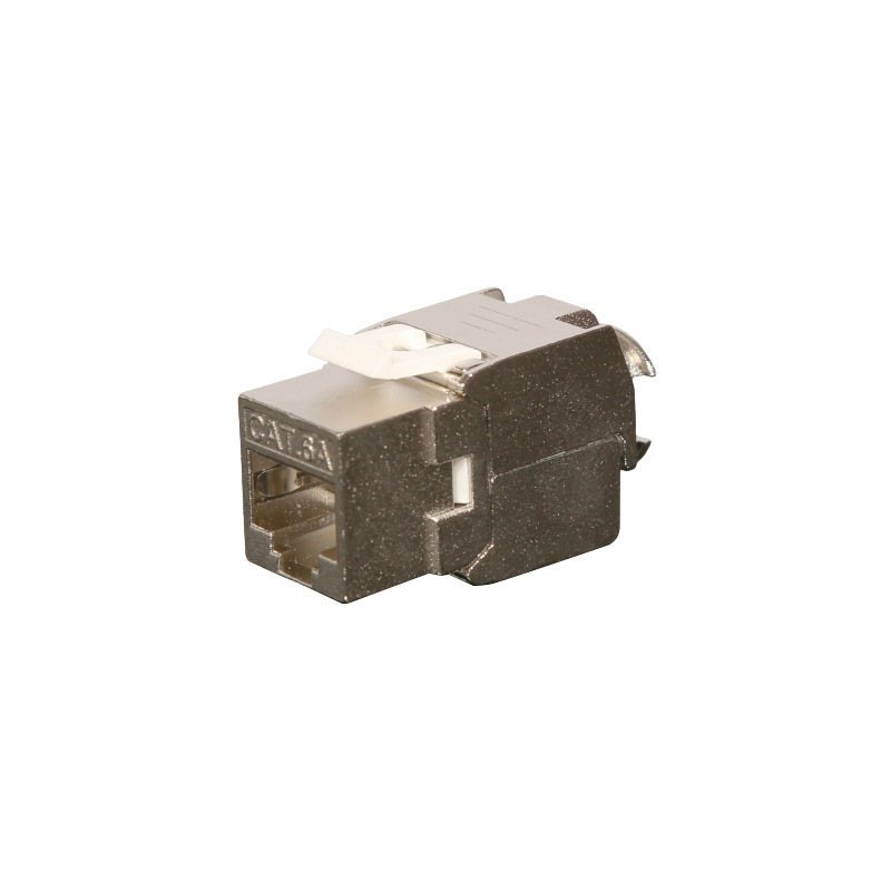 Cat6 Shielded Module Zinc Alloy Super Category 6 and Category 7 Shielded Network Cable Socket Gigabit Direct-Through Network Module Cat6 Shielded Module Zinc Alloy Super Category 6 and Category 7 Shielded Network Cable Socket Gigabit Direct-Through Network Module