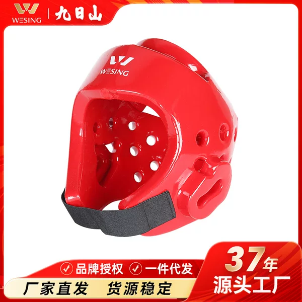 Jiurishan Taekwondo Head Protectors Adult Children Taekwondo Helmet Hollow Training Protectors Boxing Helmet Protectors