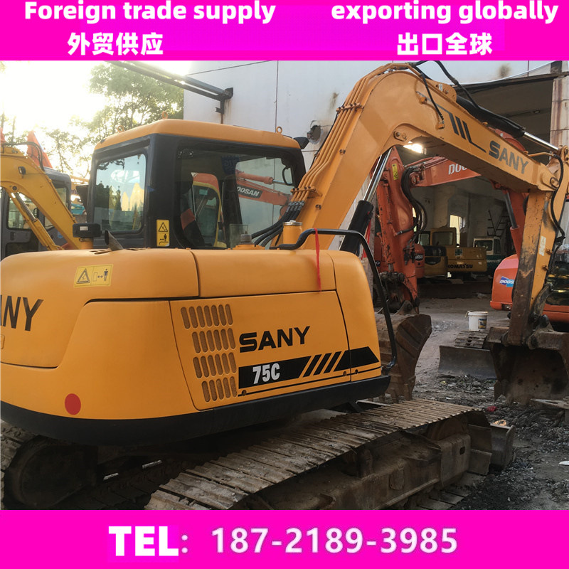 二手三一75小挖掘机转让出售   SANY75C二手小挖掘机价格参数