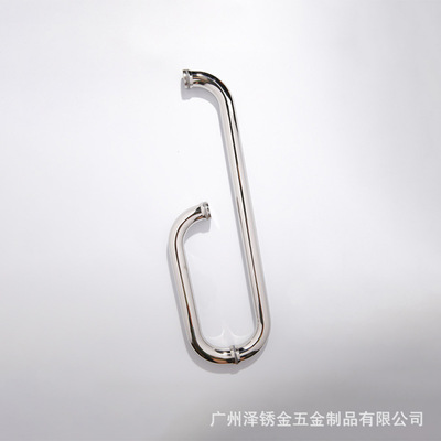 厂家直销玻璃门浴室拉手淋浴房不锈钢把手卫生间玻璃扶手卫浴配件