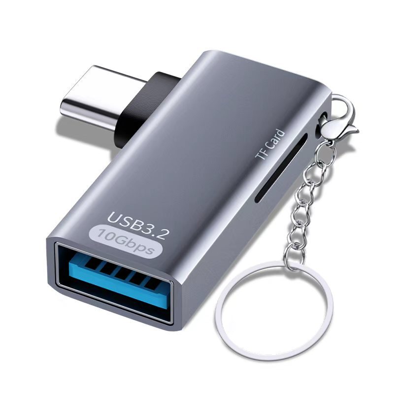 新しい2 in 1 tfカードリーダーはusbディスクusb変換アップルtypec口携帯電話リーダーを適用している|undefined