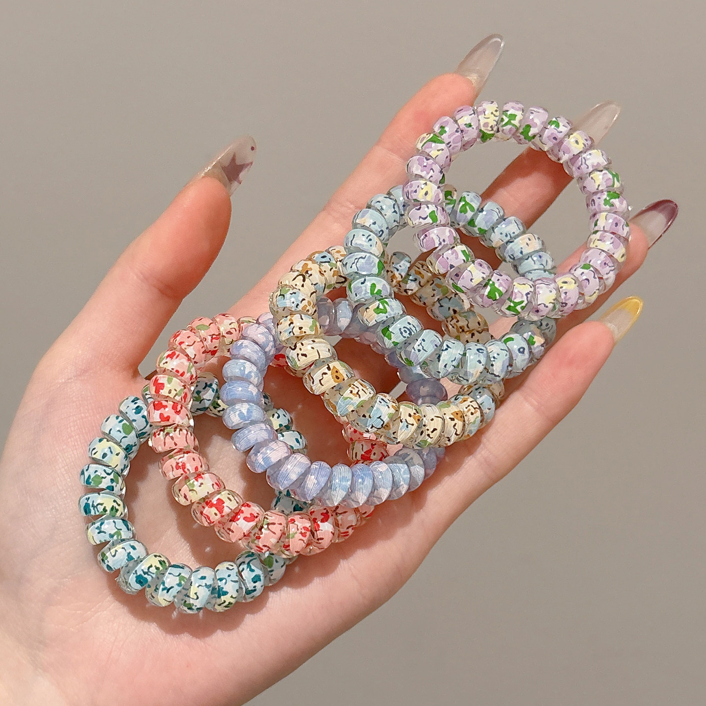 2# 밝은 색상 6개 봉지, 약 5.5cm