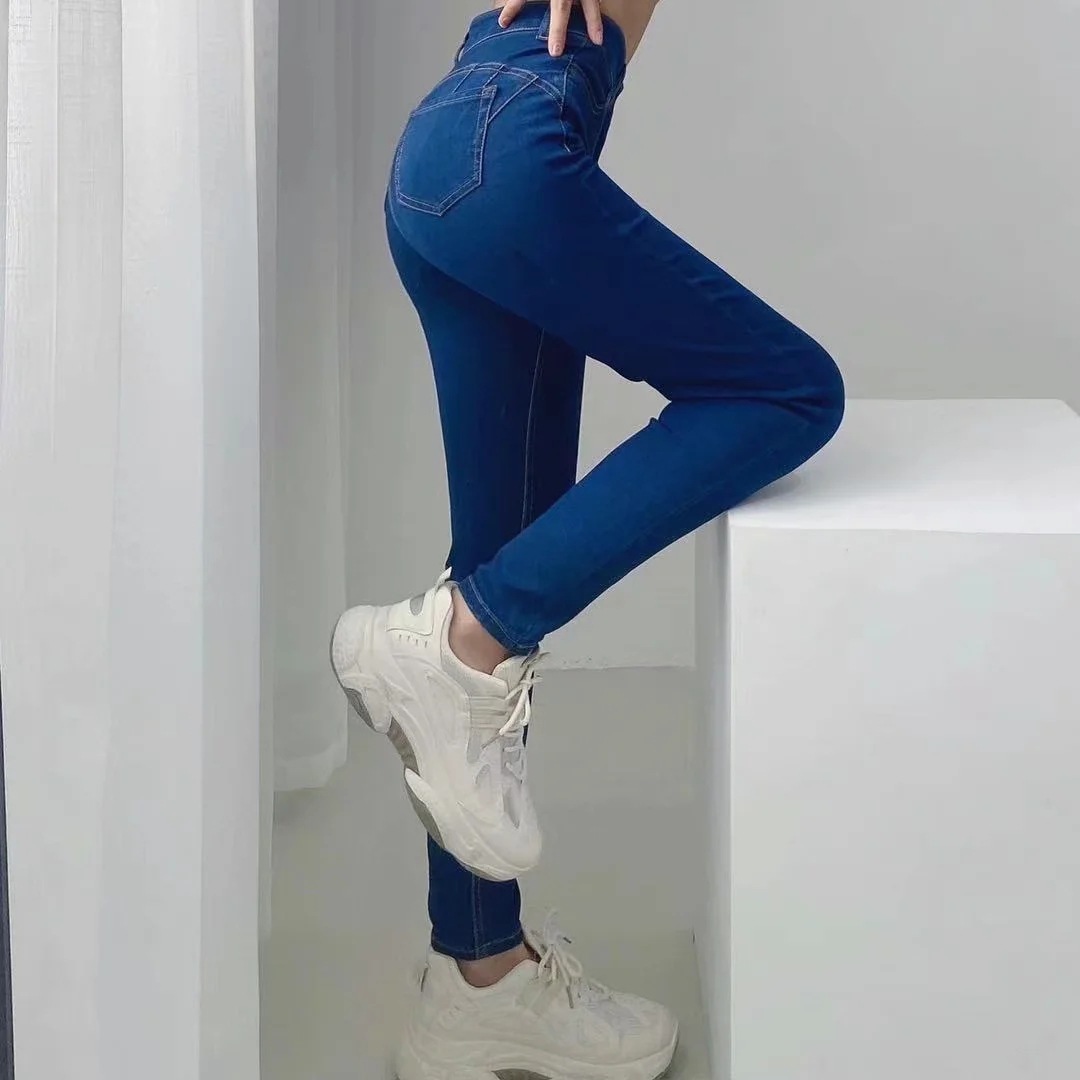 soft stretch tight denim pants NSAC30586