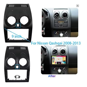 2008-2013 Nissan Qashqai (9inch) naviqasiya çərçivəsi Android mərkəzi idarəetmə paneli