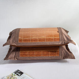 Bamboo Silk Mat Pillowcase Bamboo Pillowcase Pillow Piece Summer Pillowcase 48*74 Student Single Pillow Mat