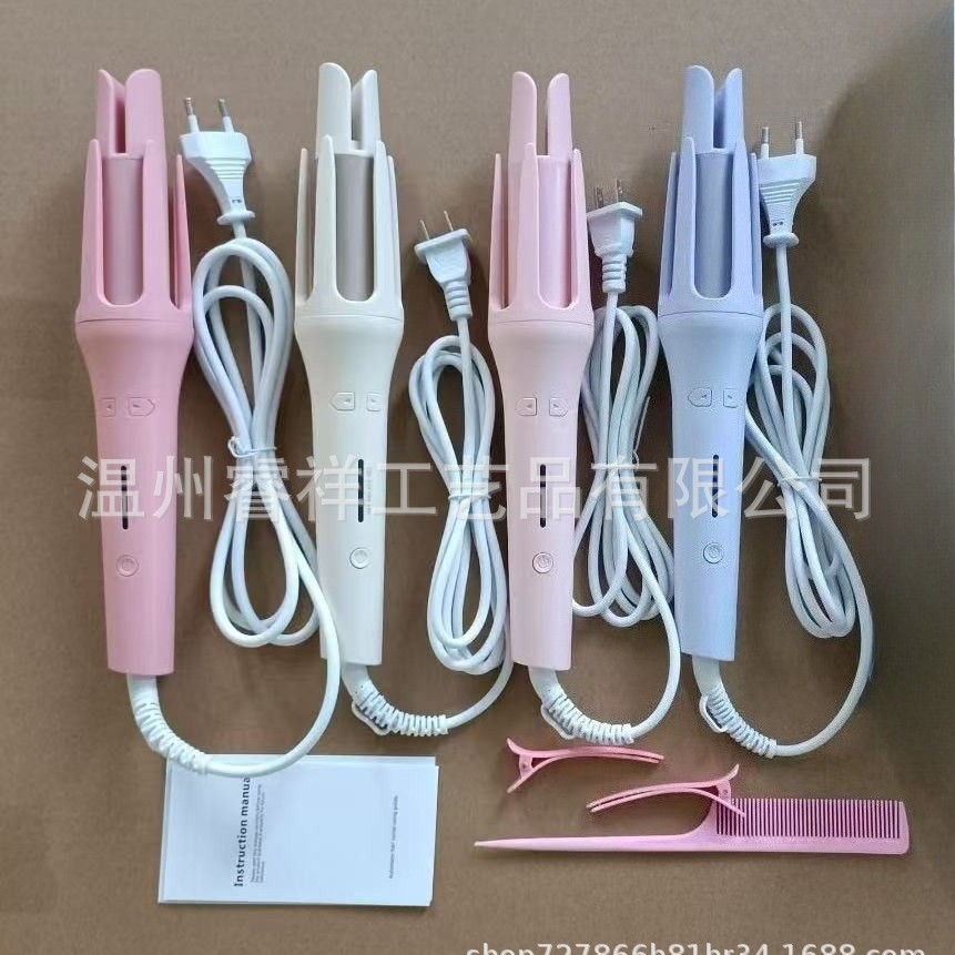 Source Manufacturer Automatic Hair Curler 32mm Negative Ion Non-Damaging Long-Lasting Curling Iron for Dormitory Use Lazy Big Waves
