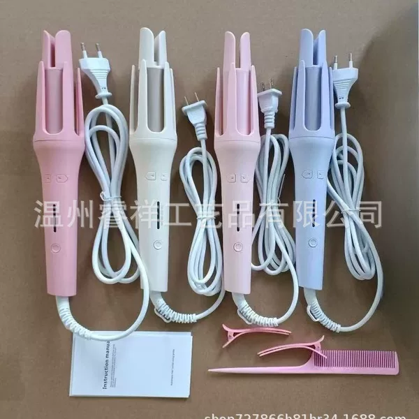 Source Manufacturer Automatic Hair Curler 32mm Negative Ion Non-Damaging Long-Lasting Curling Iron for Dormitory Use Lazy Big Waves