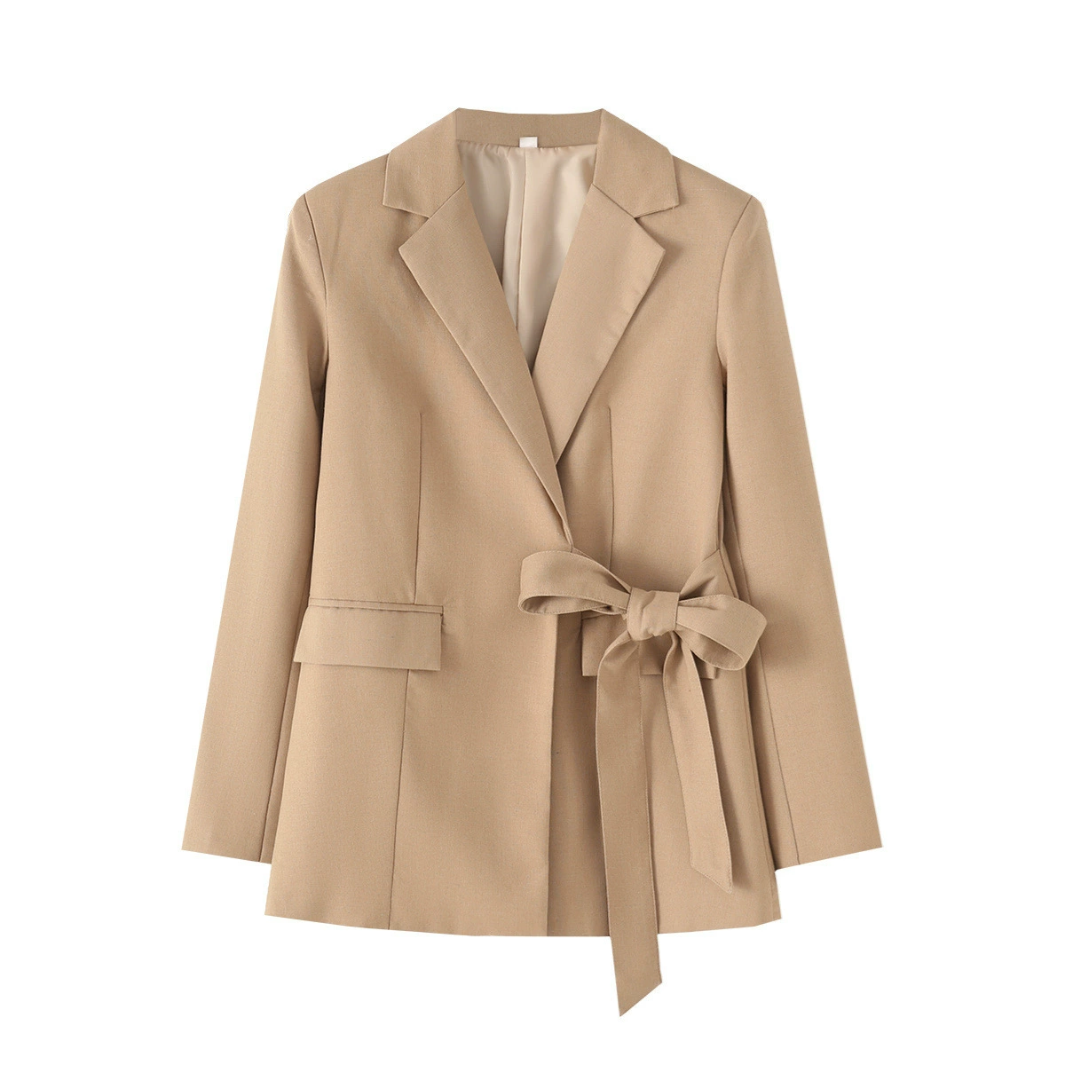 PB & ZA Женская одежда 2024 осень новый нишевые темперамент модный пиджак с длинным рукавом с отворотом