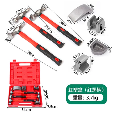 Car Body Shaping Kit, Auto – Mühərrik tənzimləmə alətləri - red-plastic-box-red-and-black-handle