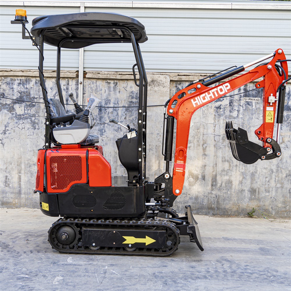 出口美国履带式微型挖掘机 12型农用果园挖土机 挖沟挖电缆小挖机