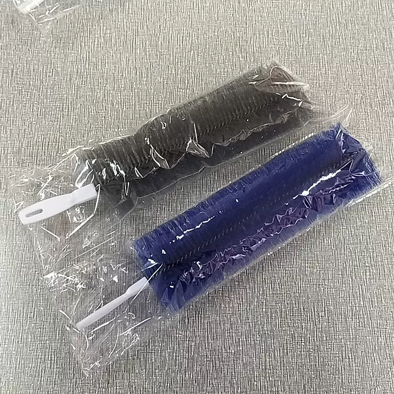独立OPP包装风扇刷除尘刷下水道刷纱窗百叶窗可弯曲清洁刷