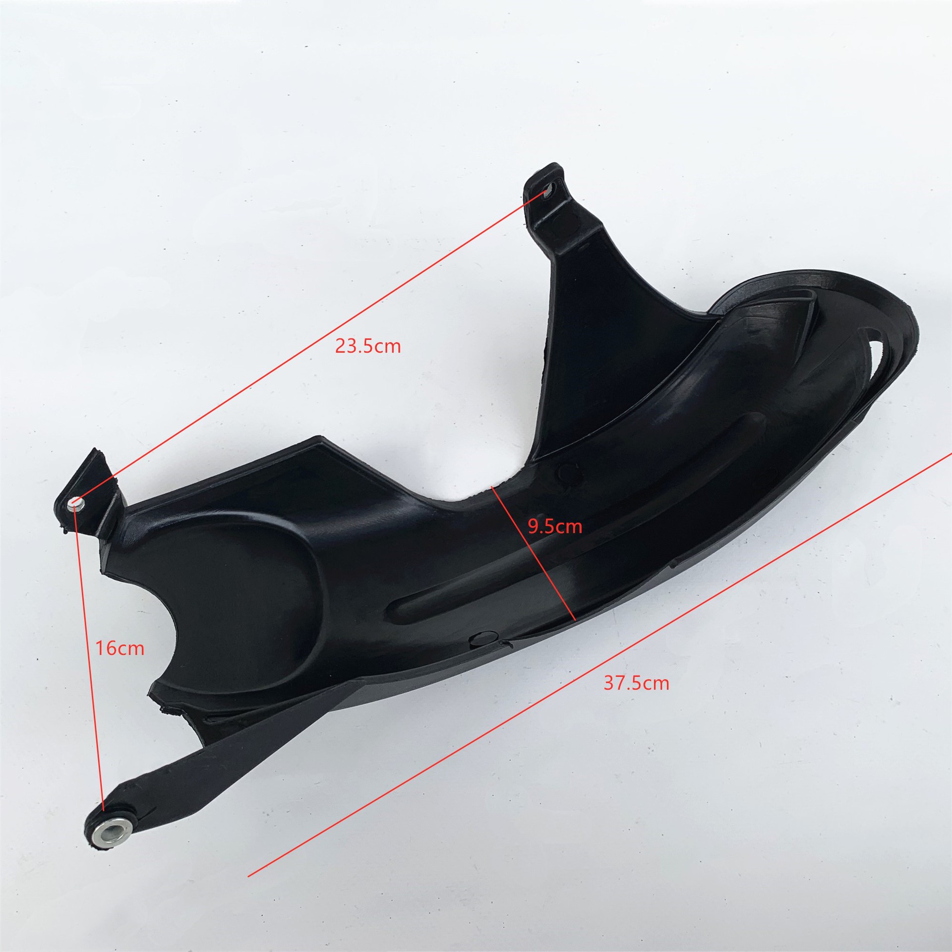 GY6 de goma blanda scooter de fuego fantasma ciclomotor placa de arcilla trasera Fuxi Qiaoge 125 guardabarros interior trasero Xunying