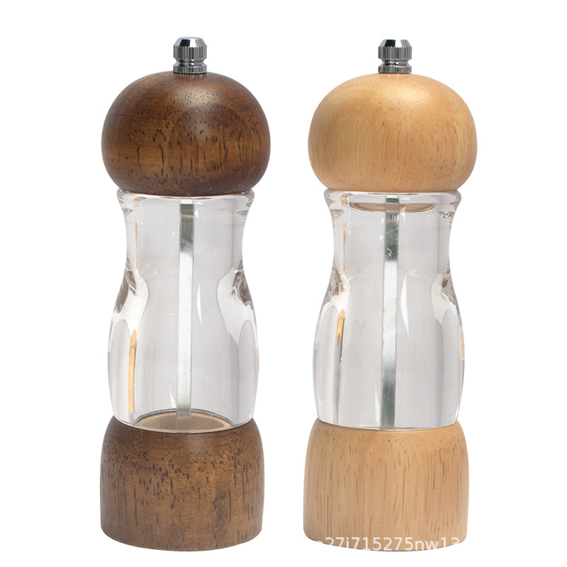 Camping al aire libre manual pimienta botella de molienda de pimienta restaurante occidental bistec botella de pimienta harina rápida de cocina molienda de pimienta