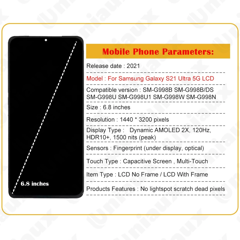 Samsung, Galaxy S21, оригинальный экран, 5G