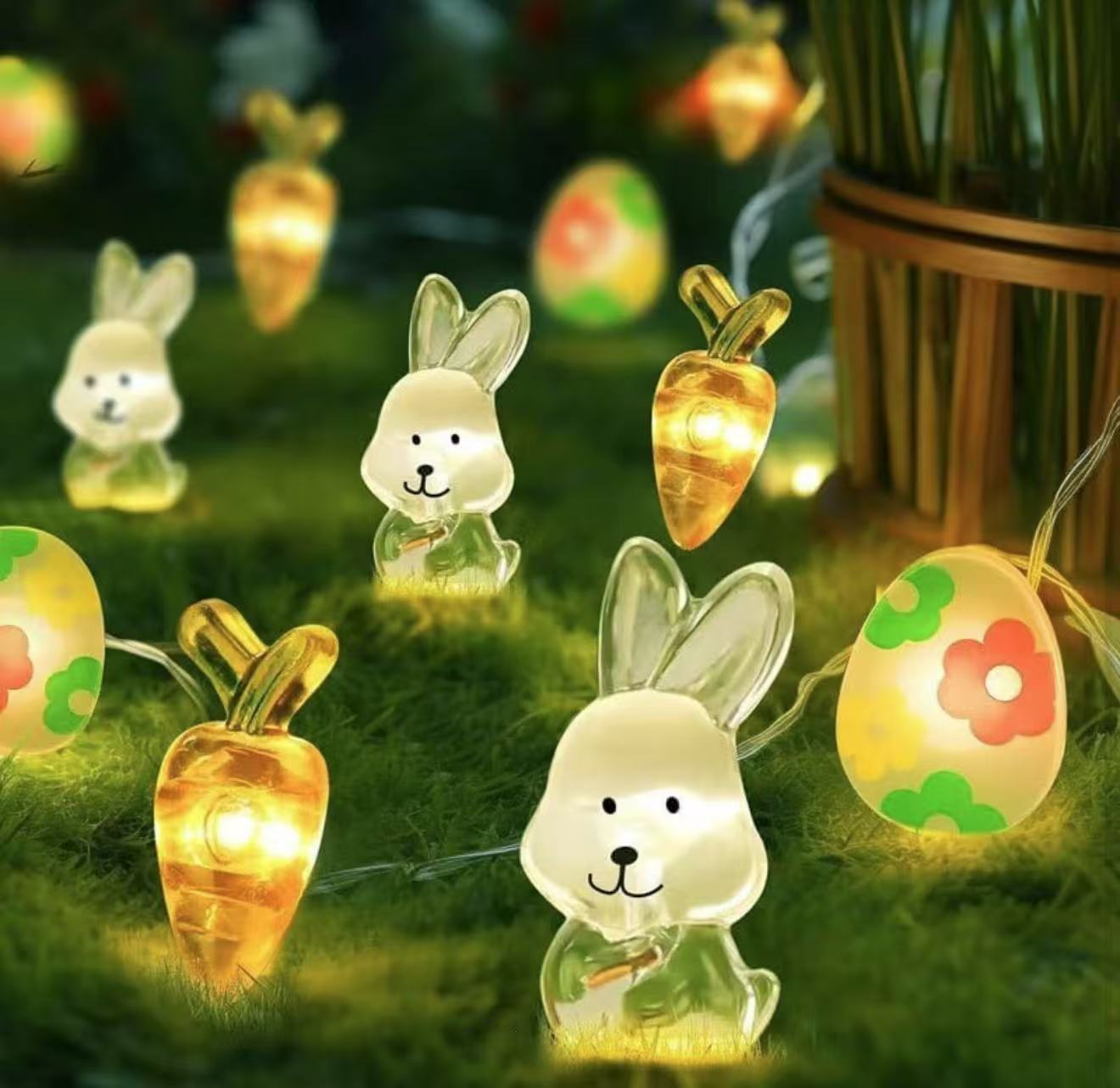 Conejo + huevo + zanahoria