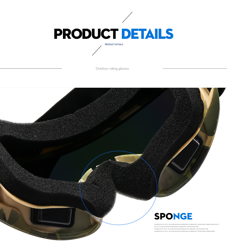 New Double Layer fog Mountaineering Ski Glasses Outdoor Large Frame Anti Wind Sand Colorful Polarized Sports_voghion.com