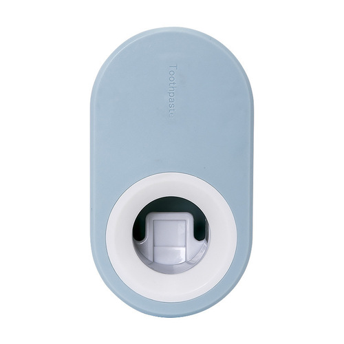 Home macaron toothpaste squeezer creative bathroom toilet no punching and pasting automatic toothpaste squeezer toothpaste holder