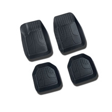 厂家供应 汽车脚垫 通用盆形立体 塑料tpe pvc包围四件套跨境