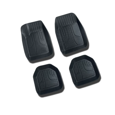 Universal üçölçülü hövzə formalı plastik TPE PVC dörd hissəli avtomobil döşəmə xalçaları
