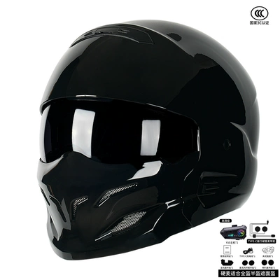 women riding pedal motorcycle combination | Motosiklet dəbilqələri - m-bright-black-dbluetooth-more-cost-effective