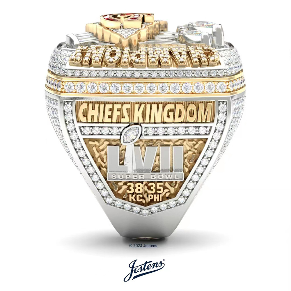 Alloy Material New Official - NFL 57 Th Super Bowl Kansas Chiefs Championship Ring