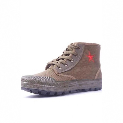 All-Purpose Star High-Top 3917 Safety Shoes Non-Slip Wear-Resistant Liberation Shoes Men's Rubber Shoes Sneakers Work Shoes Wholesale