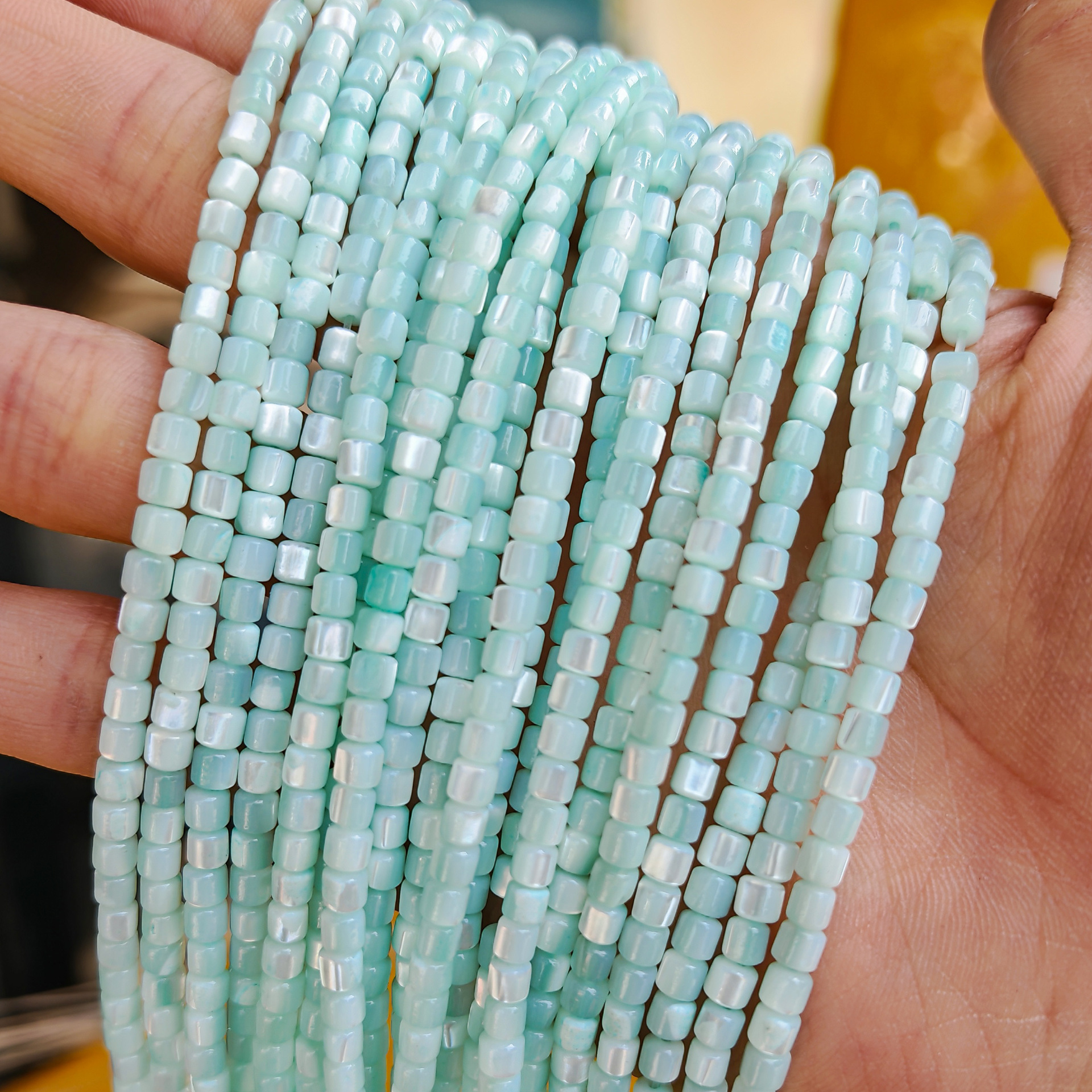 Caracol herradura-verde claro