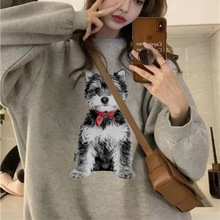 �ɐ�С��ӡ���L��A�I�oñ�l��Ů�ﶬ����ů�ӽq����oversize����