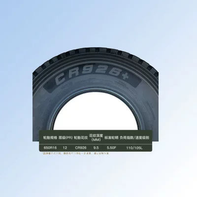 Yük maşını şinləri Pattern CR926 Tubeless