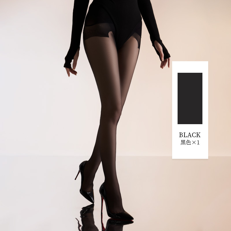 Medias sin costuras de dama anti-hock silk durable verano ultra delgada no se caiga el archivo de seda anti-hock silk pantalones negras