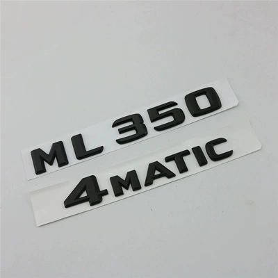 Car logo: lettering, ML450 rear lettering - standard-ml3504matic