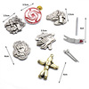 Mantra Five Enlightenment Set Jujutsu Kaisen Badge Set Hardware Jewelry Anime Products