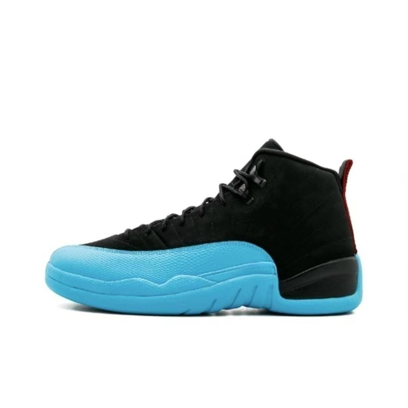 Comercio exterior Putian transfronterizo aj12 Chicago toro negro y blanco Gama azul negro y púrpura azul real Joe 12 zapatillas de baloncesto para hombres y mujeres