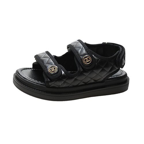  Spring and Summer New Women's Shoes Foreign Trade Cross-Border Women's Sandals and Slippers Sports Style Strap-type Open Toe Velcro