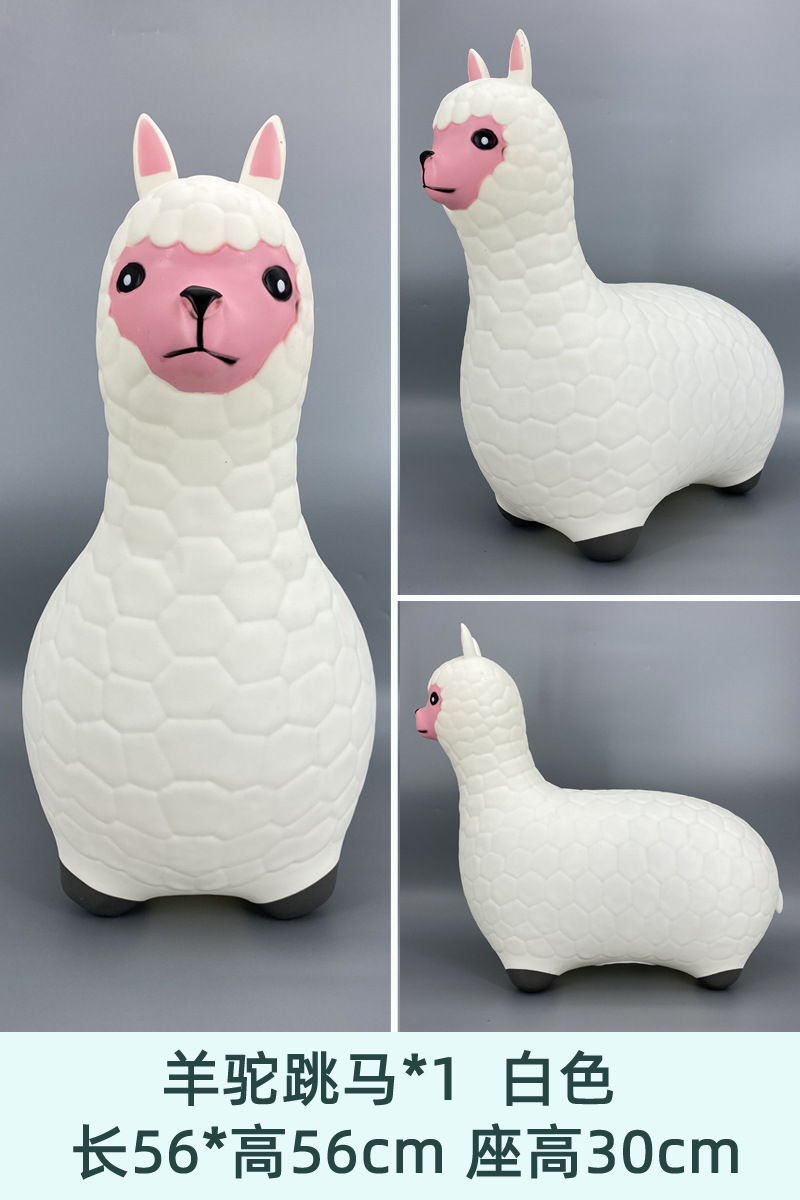 Juguetes de caballo de salto para niños patio de recreo de ranas indoor facilidades de parque de atracciones ranas saltar caballo de salto equipos pequeños al aire libre