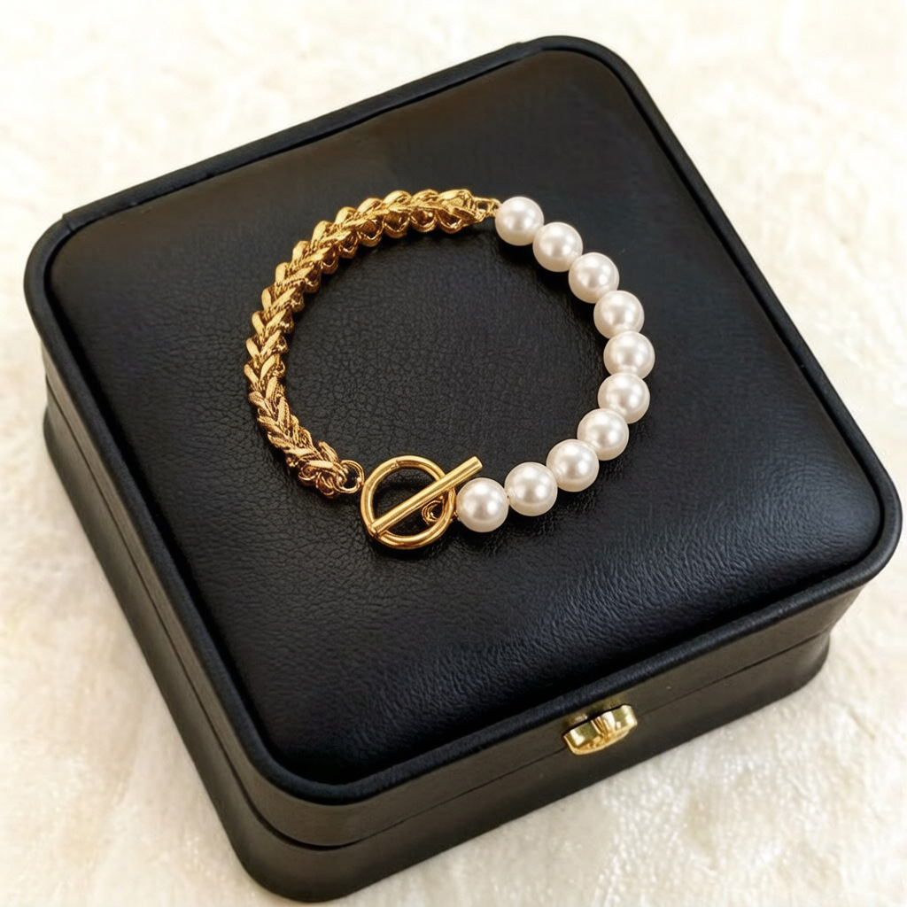 【5519】OT 화이트 펄 골드