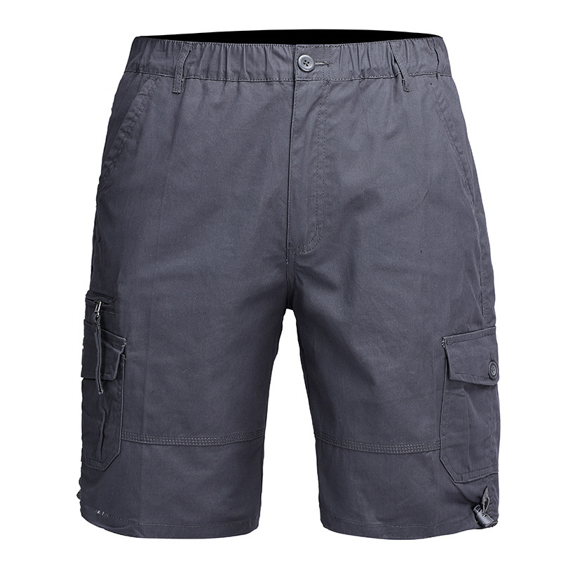 Comercio exterior al por mayor pantalones finos de verano de cinco puntos para hombres deportes de algodón puro para hombres pantalones casuales populares para hombres monos sueltos para hombres