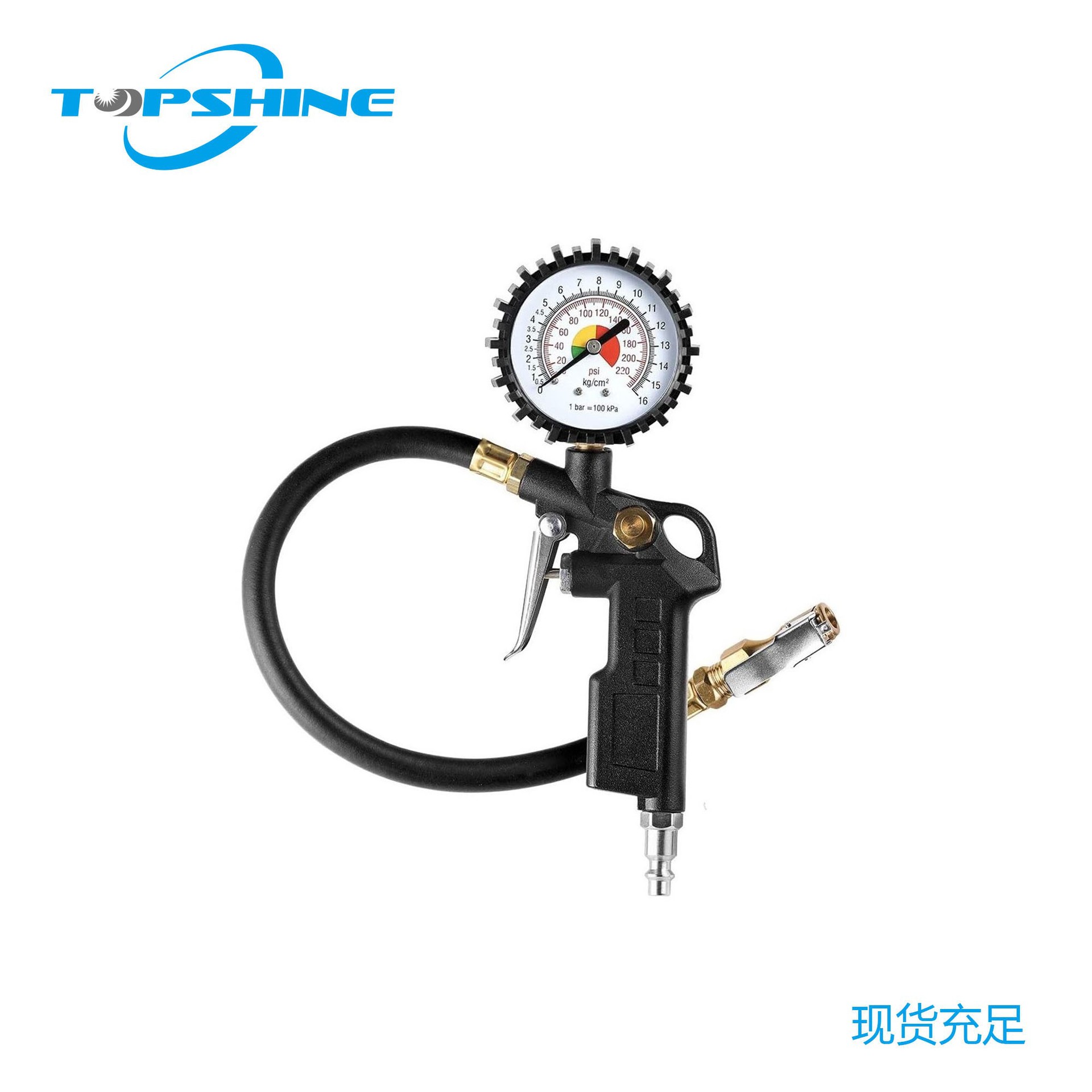 汽车胎压表胎压计充气枪汽车代表测压计测压枪高压精准防水