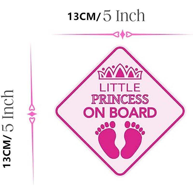 Nueva Cruz-Espejo e-commerce Amazon bebé a bordo reflexivo bebé impermeable protector solar pegatinas puede ser personalizado LOGO