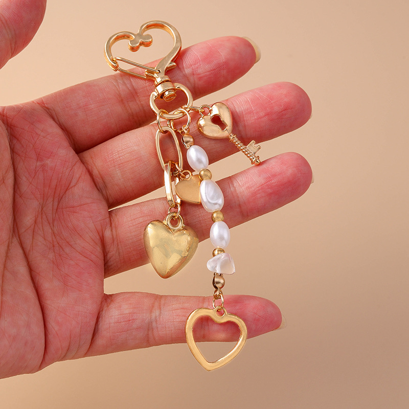 16g Weight Keychain Classification 1 Piece Quantity Holiday, Wedding, Graduation Occasion Zinc alloy Material Star, Shell Pattern Women's Gender Cartoon Style Style Cartoon Style Star Shell Zinc Alloy Women's Keychain 3