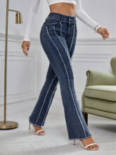 R 13880 TUTU Elephant Girl Flared Jeans Ůͯ΢��ţ�п�